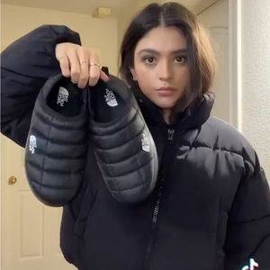 the north face slippers